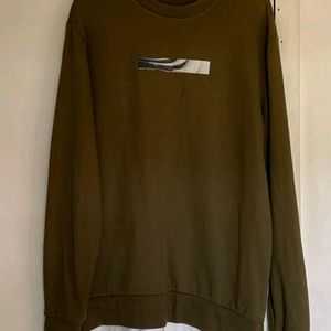 Oversized Dark Green Sweatshirt