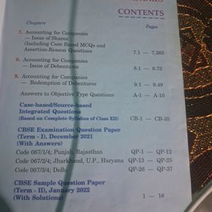 Class 12 Accountancy Part A Volume II