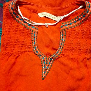 Orange Tunic