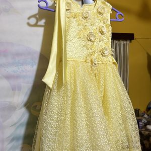 Girls Yellow Dress