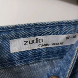 Zudio Blue Jeans Mom Fit