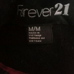 Forever 21 Coat Short Medium Size