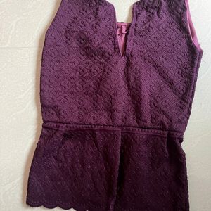 Purple Colour Top