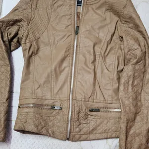 Brown Colur Lether Jacket