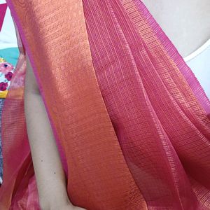 Soft Organza Festive Saree 😍