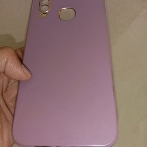 6D Crome Cover for Vivo Y12 Purple