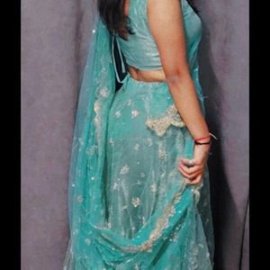 Choli Set , Sea Green Colur .