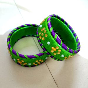 Hand Made Thread 🧵 Bangles