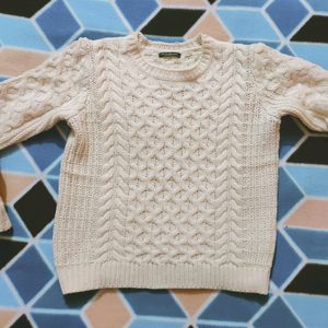 Off-white Woolen Sweater