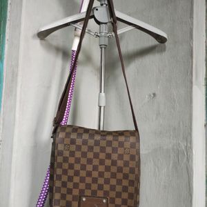 Louis Vuitton Damier Ebene Brooklyn Side Bag Unise