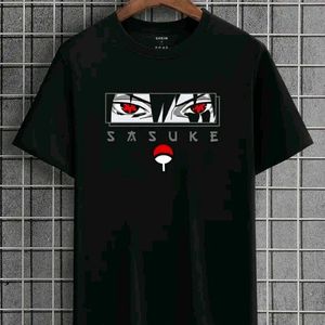 Sasuke Anime Printed Cotton Tshirt, Itachi Uchiha