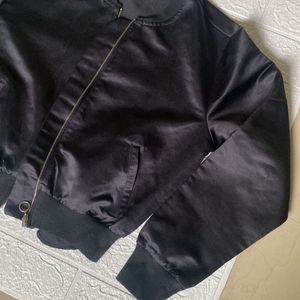 Black Crop Jacket