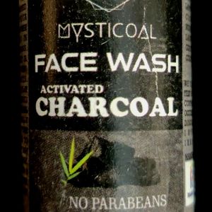 MYSTICOAL- ACTIVATED CHARCOAL FaceWash