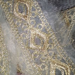 Golden Embroidery Lace