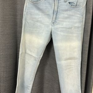 Light blue skinny jeans