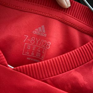 Boys Adidas T-shirt for 7-8 Years