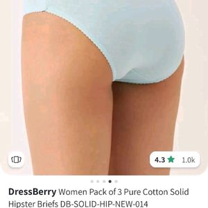 Pack Of 2 Hipster Briefs