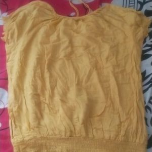 Yellow Light Colour Top Best Quality