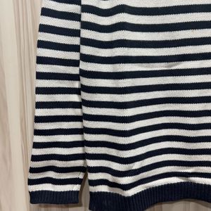 Zara Man Denim Couture Knitted Sweater