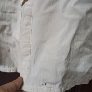 Off White Kurta Shirt