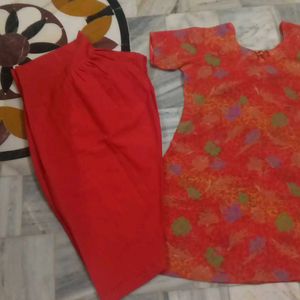 Kurta Bottom Set