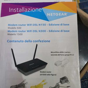 Netgear N150 Wifi Dsl Modem Router