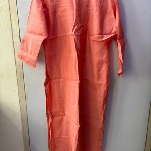 Coral Pink Kurti