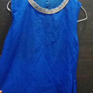 Beautiful Georgette Dress With Shrug