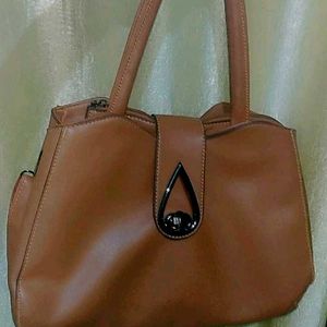 Brown Coffe Leather Purse