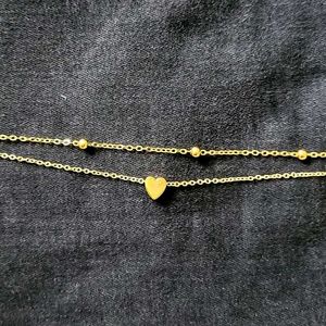 Gold-plated Double Layer Anklet✨️