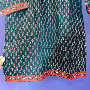 Pure Cotton Jaipuri Kurti