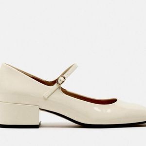 Faux Patent Ballet Flats