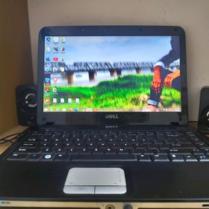 Dell Laptop With Dual Speakers And Charger