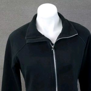 Skechers Full Zip Sweatshirt So Soft Black Size L