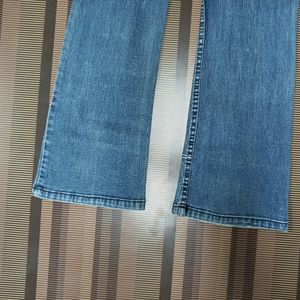 X-100 Size-30 Bootcut Women Denim Jeans