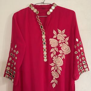 Mirrorwork Kurti