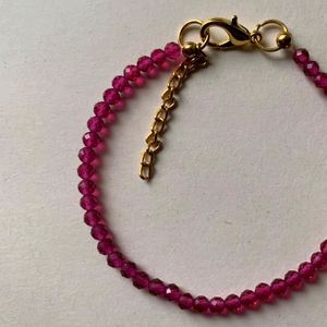 Pink Crystal Bracelet