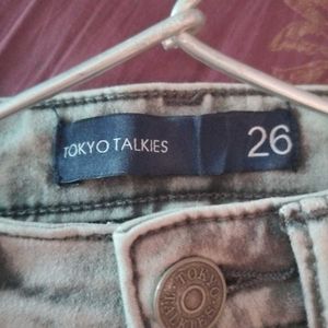 It's A Distressed Grey Jeans Of Tokyo Talkies