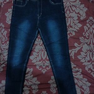 Blue Skinny Jeans For Female