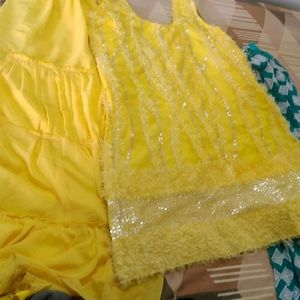 Party Wear Unused 1 Time Used Haldi Function