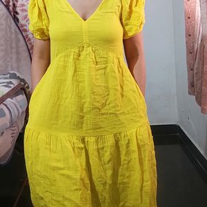 Bright Yellow Dress