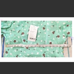 Green Long Kurti Cotton