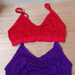 Pack Of 2 Cotton Bra