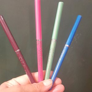 Eyeliner Pen Colourful Trending. 3 Pc)