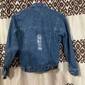 Ripped Denim Jacket(Negotiable)