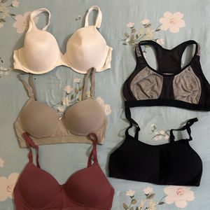 Pack Of 5 Bra