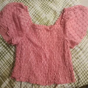 Cute Baby Pink Top