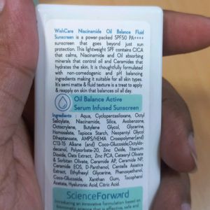 Niacinamide Oil Balance Fluid Sunscreen