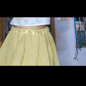 Golden Colour Totally NewSkirt 30₹ Off On Delivery