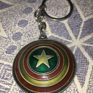 Captain America Keychain